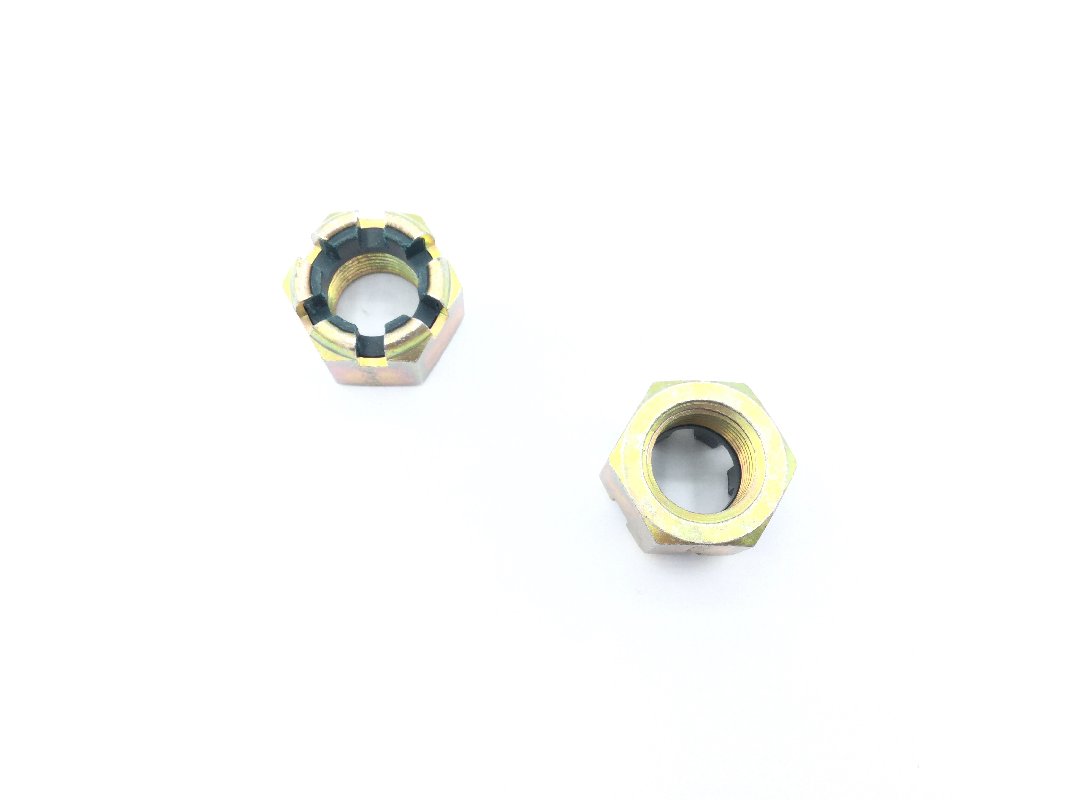 Self-Locking Slotted Hexagon Nuts